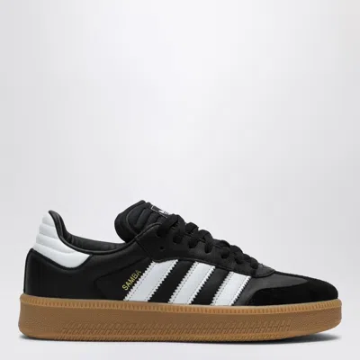 Adidas Originals Samba Xlg Leather Low-top Sneakers In Black
