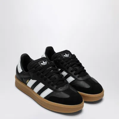 Adidas Originals Samba Xlg Leather Low-top Sneakers In Black
