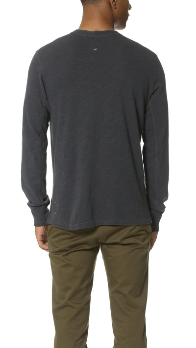 Rag & Bone Basic Henley In White