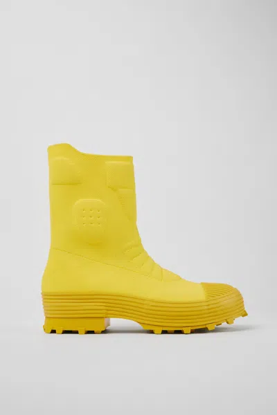 Camperlab Ankle-boot Unisex  Camper Lab Traktori In Yellow