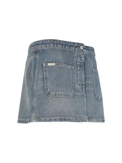 Courrèges Knee Length And Midi Skirts In Blue
