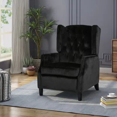 Streamdale Furniture Streamdale Mid-century Pushback Recliner Style Meets Comfort