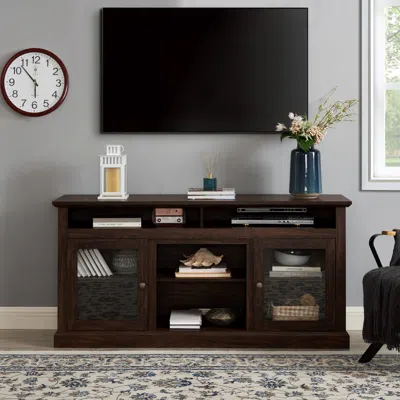 Streamdale Furniture Streamdale Modern 65" Tv Media Stand With Open/closed Storage
