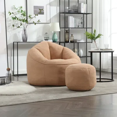 Streamdale Furniture Streamdale Bedding Bean Bag Sofa Chair High Pressure Foam Bean Bag Chair Adult Material With Padded 