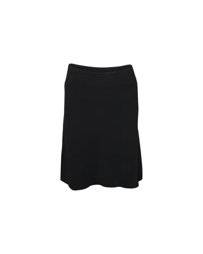 Joseph A-line Skirt In Black Polyester In Black