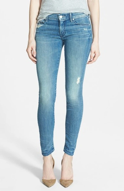 Shop Mother 'the Looker' Skinny Stretch Jeans (graffiti Girl)