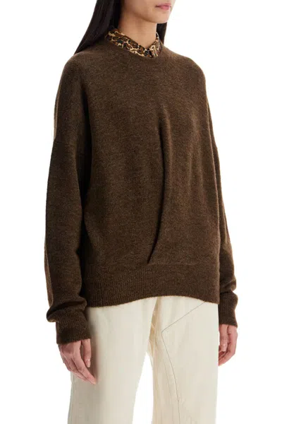 Shop Isabel Marant "kingston Alpaca Blend In Brown