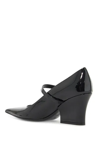 Shop Valentino "mary Jane Patent Leather Shoes In Black