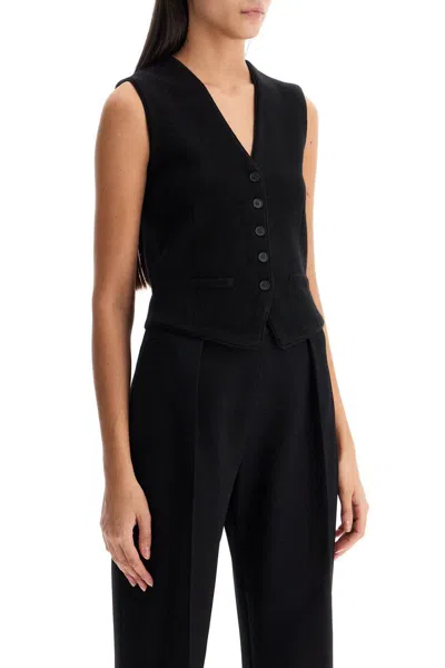 Shop Guest In Residence Cashmere Vest In Black