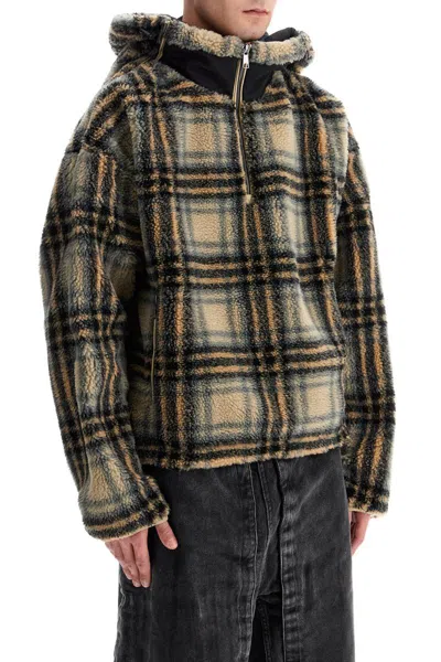Y/project Y Project Men's Fleece Jacket With Zip Openings In Beige
