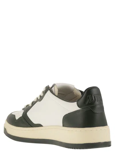 Shop Autry Medalist Low Leather Sneakers