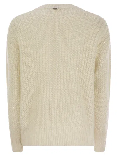 Herno V-neck Long-sleeved Sweater