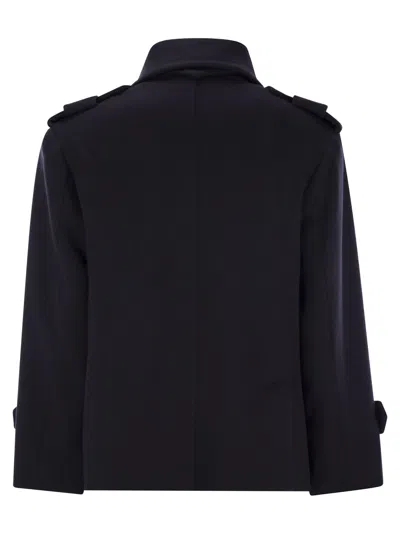 Shop Max Mara Laveno Wool And Cashmere Over Trench Coat