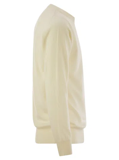Mc2 Saint Barth A Capodanno Siamo Da Furstenberg Sweater In Wool And Cashmere Blend