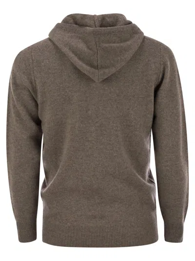 Mc2 Saint Barth Mahony - Hooded Lambswool Jumper