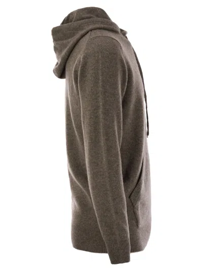 Mc2 Saint Barth Mahony - Hooded Lambswool Jumper
