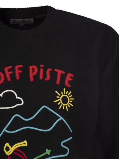 Mc2 Saint Barth Off Piste Wool And Cashmere Blend Sweater