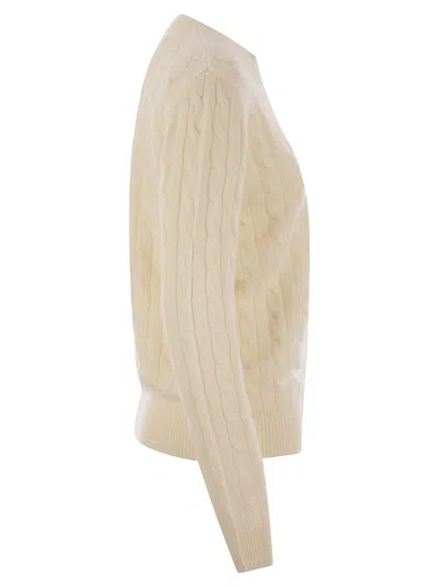 Mc2 Saint Barth Womens Jumper In Wool And Cashmere Blend