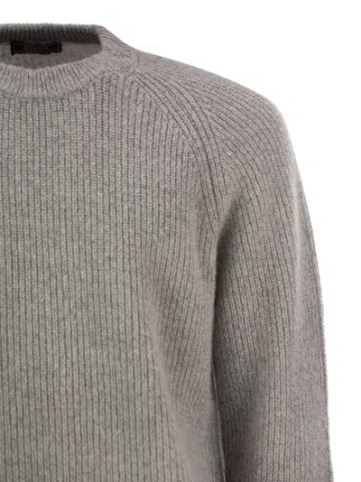 Peserico Crew-neck Rib Sweater