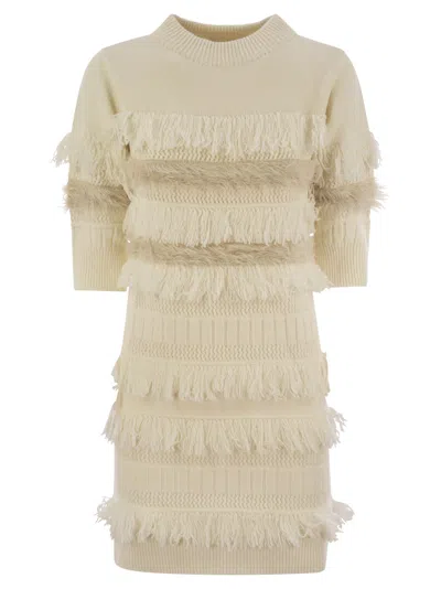 Vanisé Wool And Cashmere Blend Dress