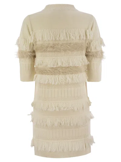 Vanisé Wool And Cashmere Blend Dress