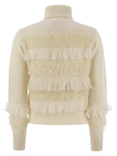 Vanisé Wool And Cashmere Blend Turtleneck Sweater