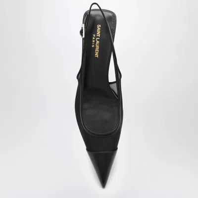 Shop Saint Laurent Oxalis Mesh Pump In Black