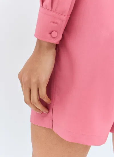 Gucci Light Wool Boxer-style Shorts In Pink