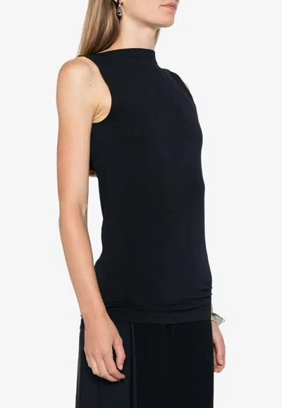 Wolford Aurora Sleeveless Top Clothing In Navy