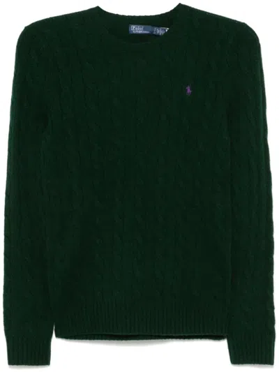 Shop Polo Ralph Lauren Sweaters In Green