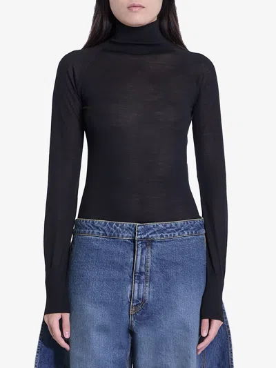 Alaïa Womens Alaia Second Skin Rhinestone Woven-blend Body