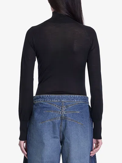 Alaïa Womens Alaia Second Skin Rhinestone Woven-blend Body