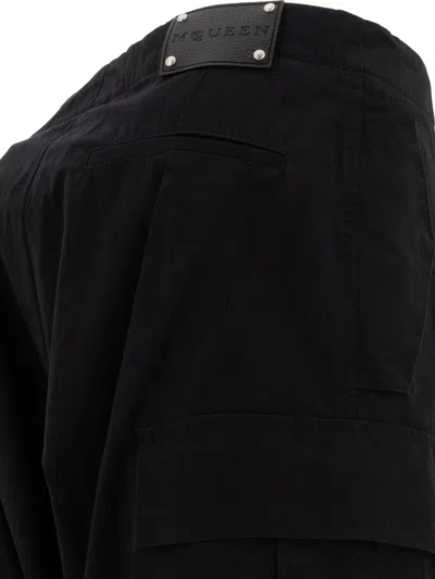 Alexander Mcqueen Alexander Mc Queen Pleated Cargo Trousers