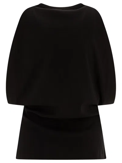 Alexander Mcqueen Women Ribbed Top In Black