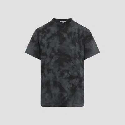 Alexander Mcqueen Skull Embroidered Tie-dye T-shirt