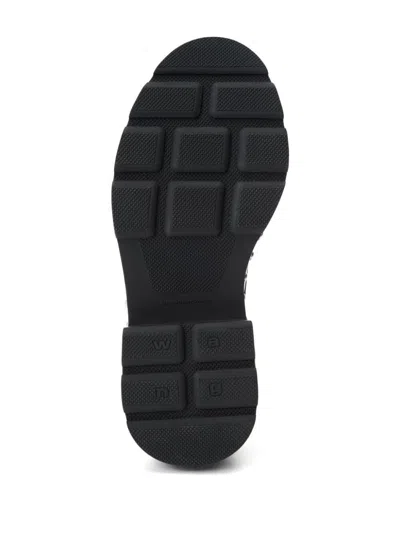 Alexander Wang Woman Lace-up Shoes Black Size 7 Leather