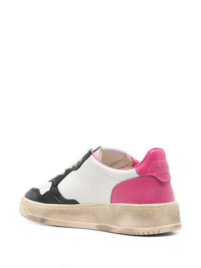 Shop Autry Super Vintage Panelled Sneakers