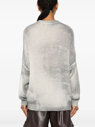 Avant Toi Marbled-pattern Sweater