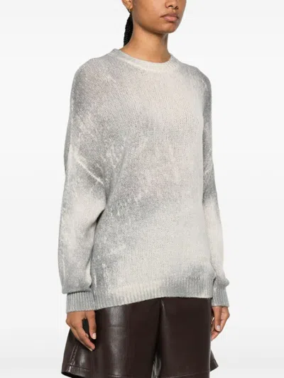 Avant Toi Marbled-pattern Sweater