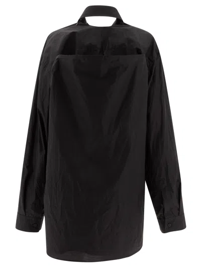 Balenciaga Suspended Cotton Poplin Dress