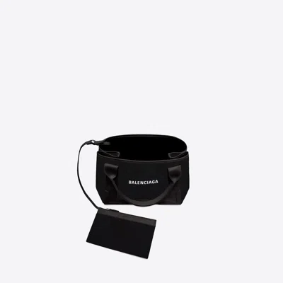 Balenciaga Borsa Cabas Navy Xs Da Donna In Nero
