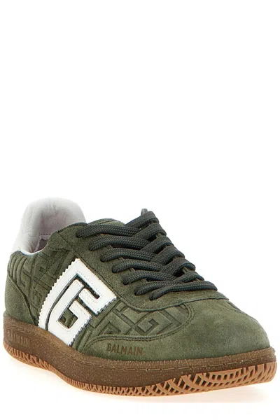 Balmain Lace-up Low-cut Casual Shoes