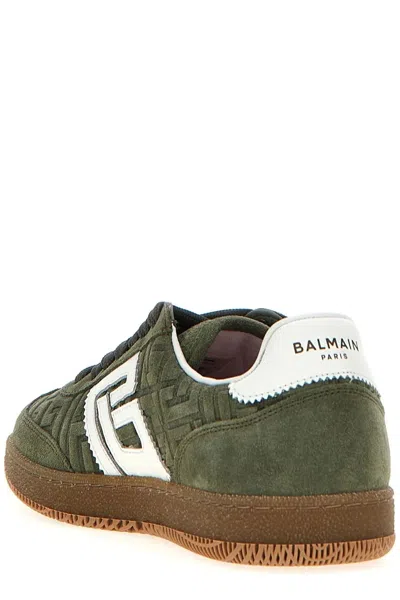 Balmain Lace-up Low-cut Casual Shoes