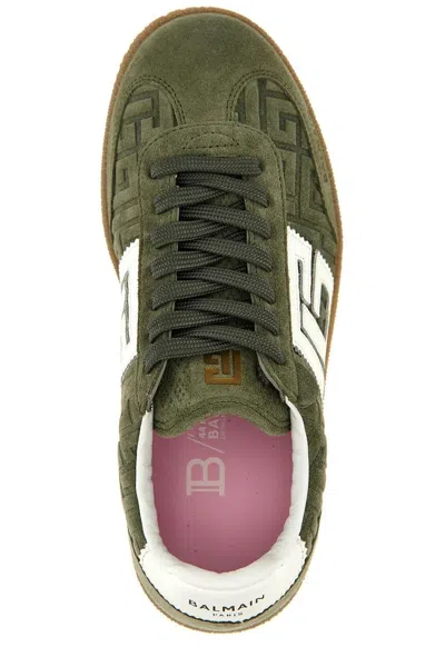 Balmain Lace-up Low-cut Casual Shoes