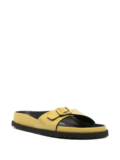 Birkenstock Madrid Shiny Patent Leather Slides Shoes