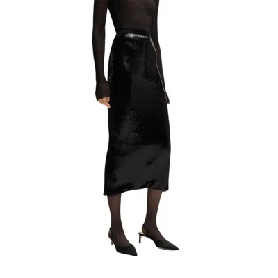 Hugo Boss Eluxia Sequinned Skirt
