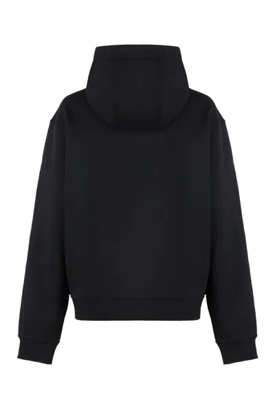 Burberry Poulter Hoodie With Logo Print