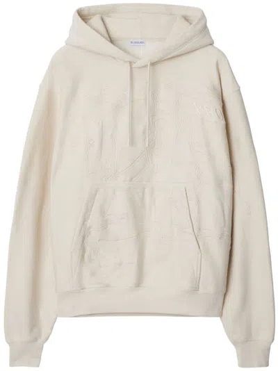 Burberry Sand Cotton Blend Sweatshirt