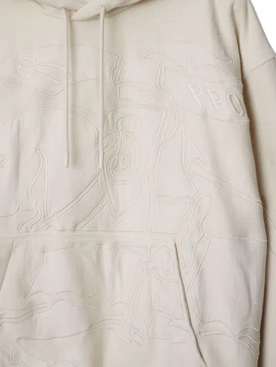 Burberry Sand Cotton Blend Sweatshirt