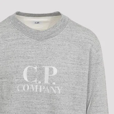 C.p. Company Logo Crewneck Sweatshirt